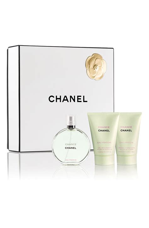 chanel fragrance set|chanel fraiche gift set.